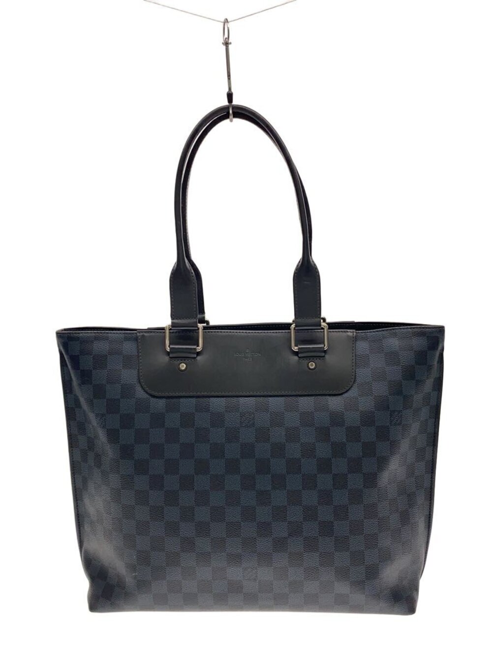 LOUIS VUITTON Cabas Voyage Damier Graphite Black Black